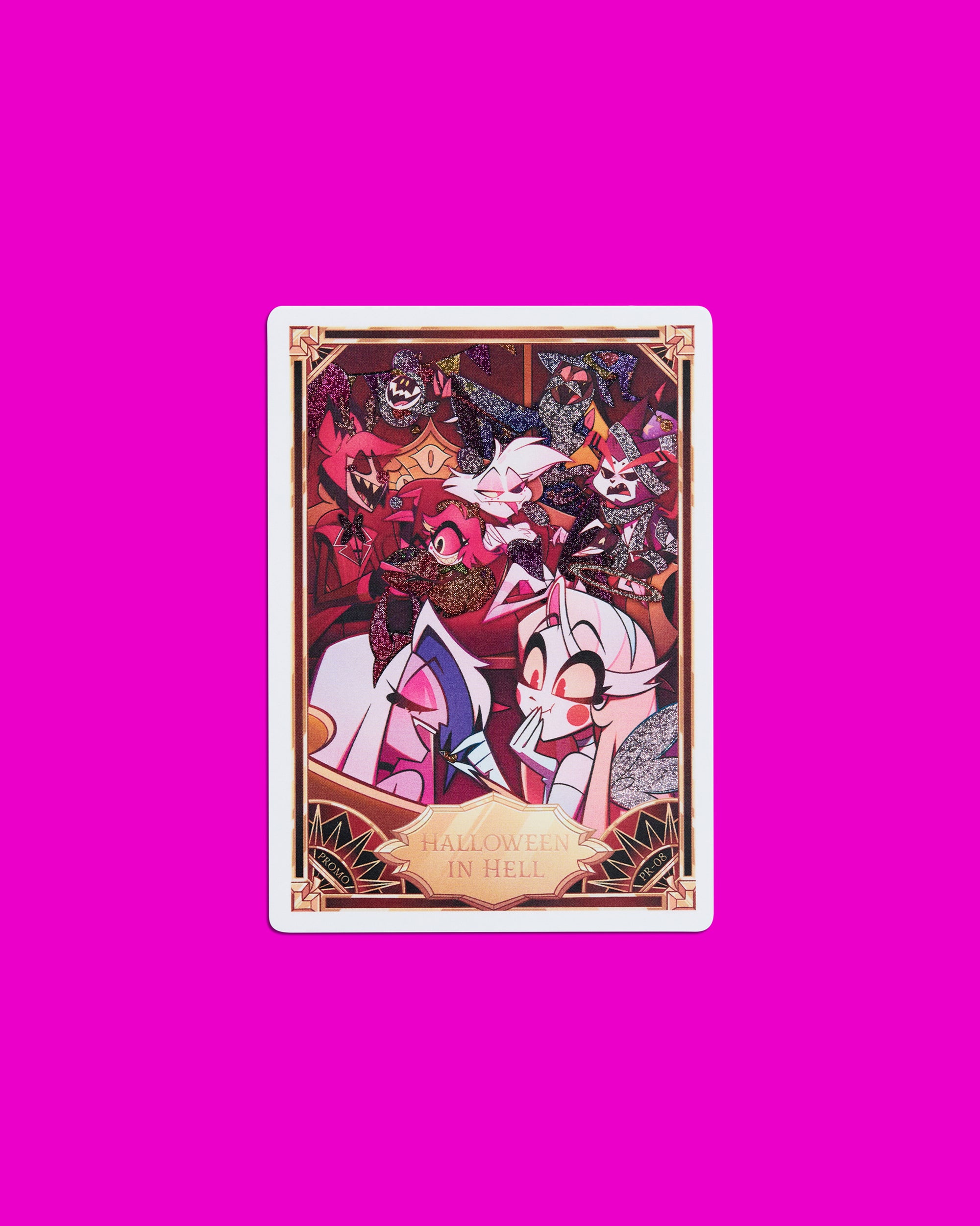 Hazbin Hotel Trading Cards Halloween in Hell Promo Card (PR-08