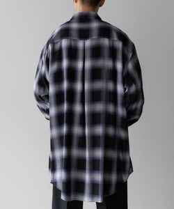 stein / シュタイン】OVERSIZED STANDARD SHIRT - PURPLE OMBRE | 公式