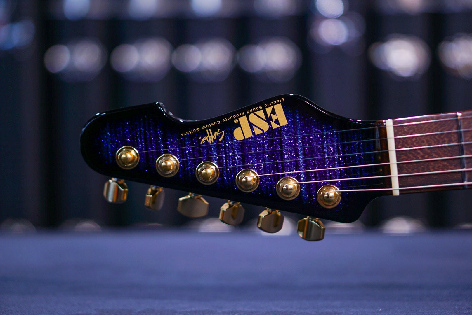 ESP Original snapper AL/HR Glitter Storm Violet E9400241