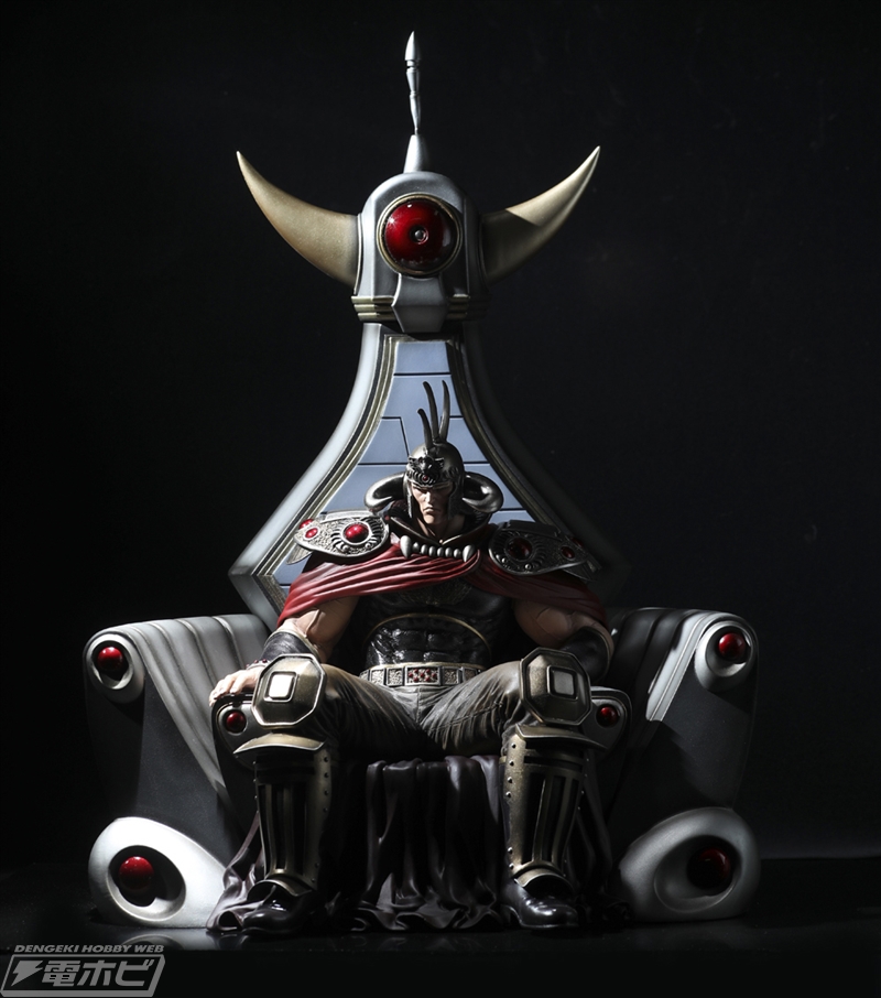 全高約41センチの大迫力！『北斗の拳』ラオウが玉座に鎮座した決定版