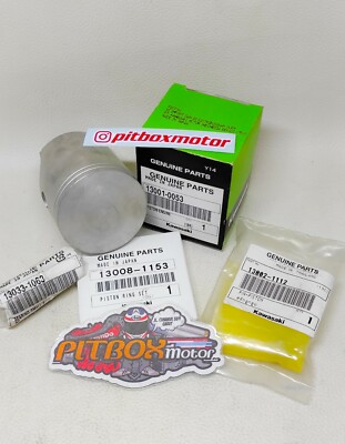 Genuine Kawasaki KRR 150 ZX ZX150 Piston Ring Kit Original Japan