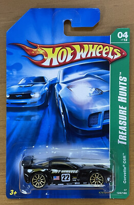 Hot Wheels Treasure Hunt Corvette C6R Error Variation All Large