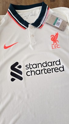 2021/22 Nike Liverpool FC Away Soccer Jersey Cream Ecru DB2558-111