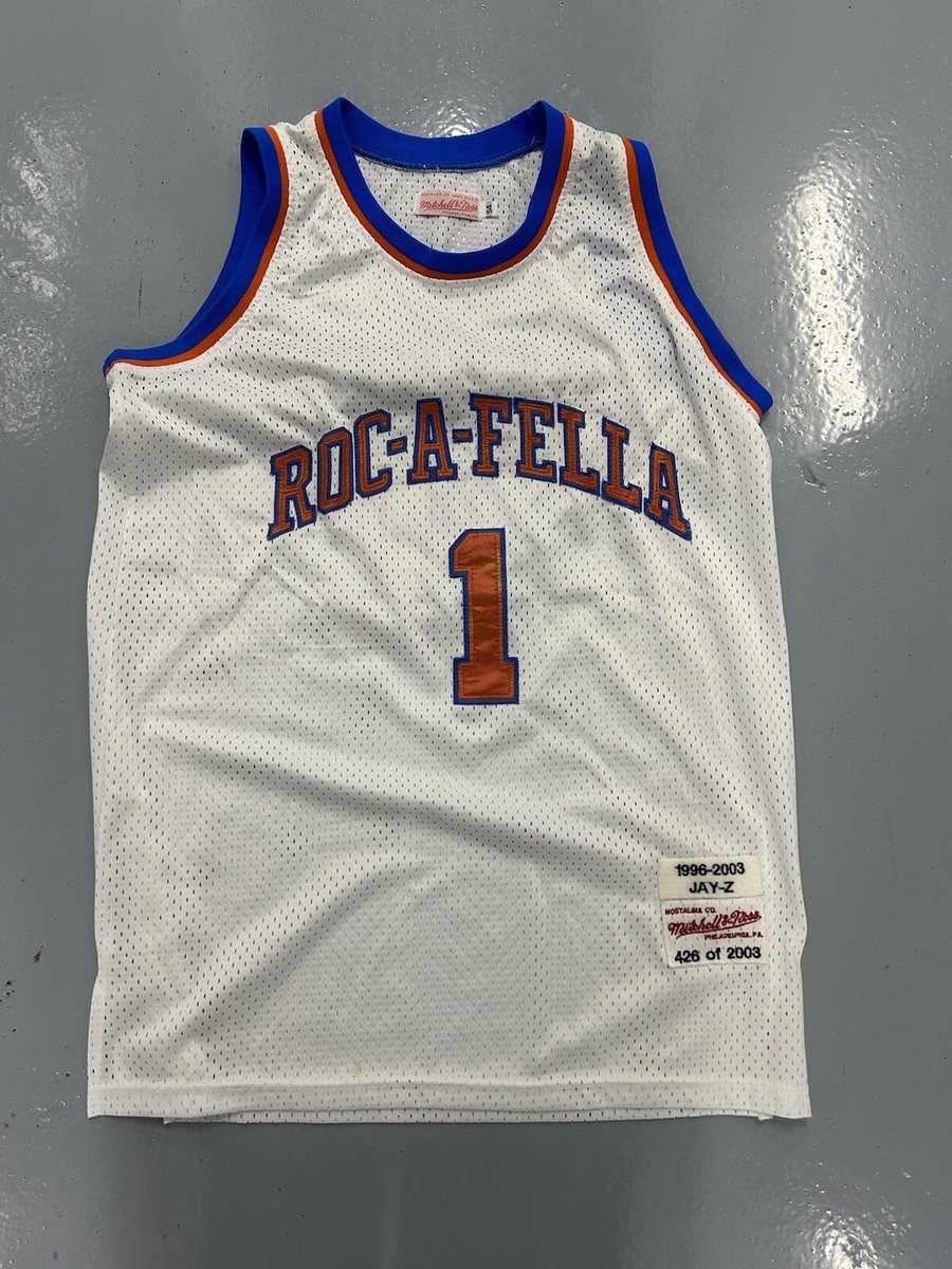 VINTAGE JAY-Z S.CARTER ROC-A-FELLA 1996-2003 MITCHELL & NESS
