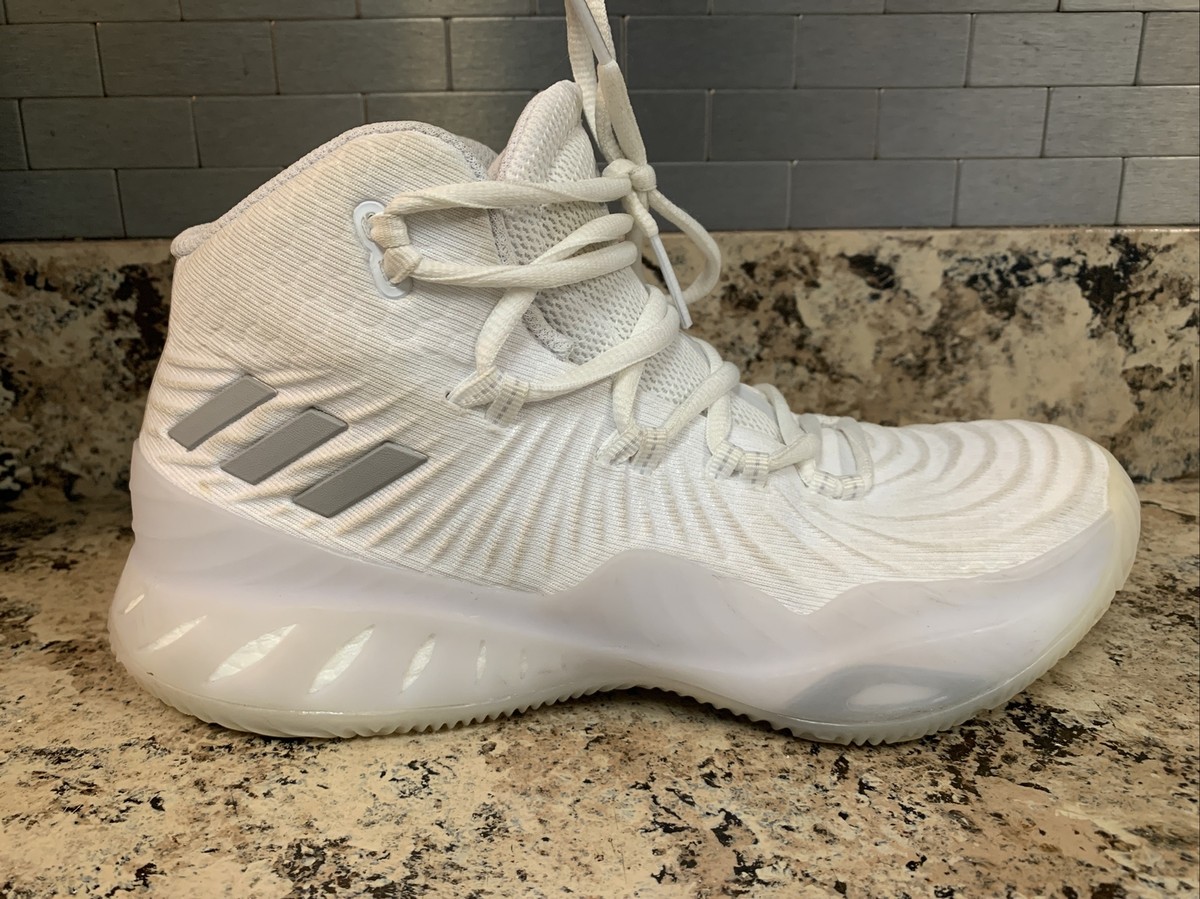 Adidas Crazy Explosive 2017 Basketball Shoes White/Silver BY3766