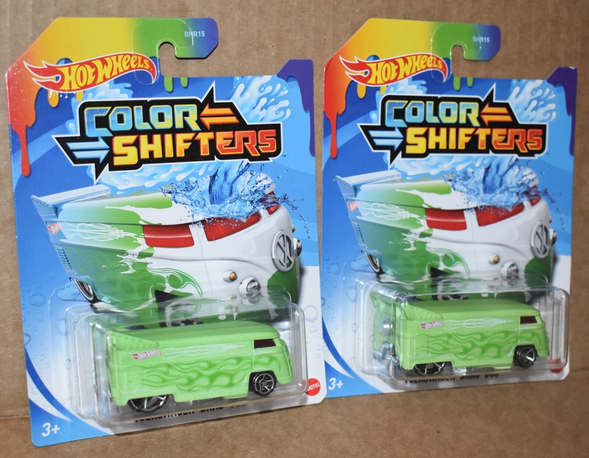 Hot Wheels Color Shifters VOLKSWAGEN DRAG BUS LOT OF 2 NEW | eBay