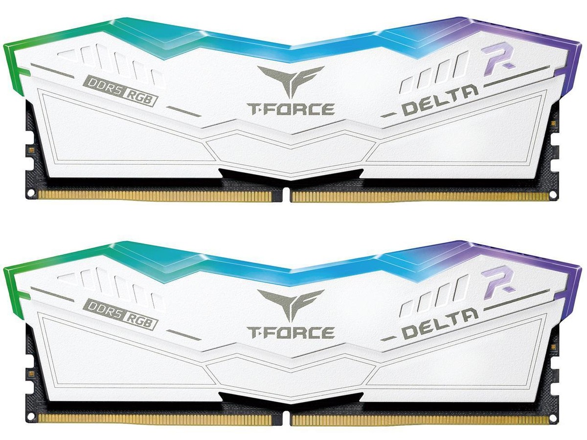 Team T-Force Delta RGB 32GB (2 x 16GB) PC Memory RAM DDR5 6000