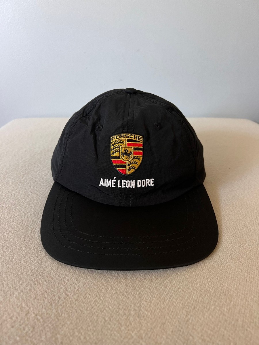 Aime Leon Dore x Porsche Nylon Logo Hat - Black - NEW | eBay