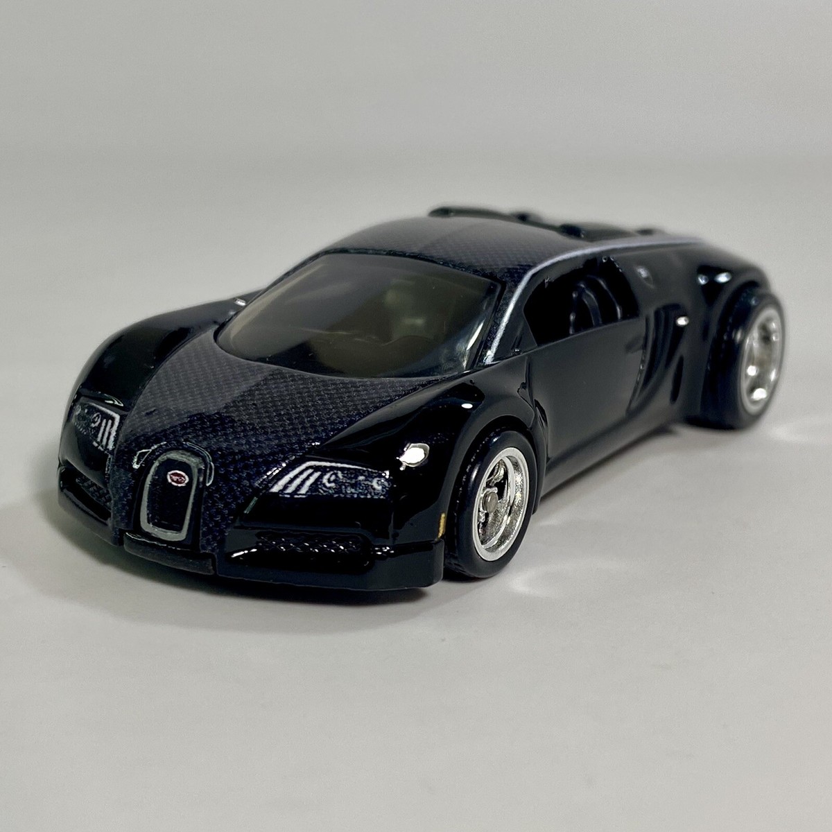 Bugatti Veyron Black Car Culture 1:64 Diecast Diorama Model Car | eBay