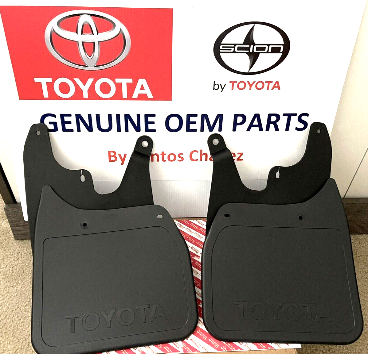 2001-2002 Toyota Tacoma 2wd Mud Flap Guard Kit GENUINE OEM PART | eBay