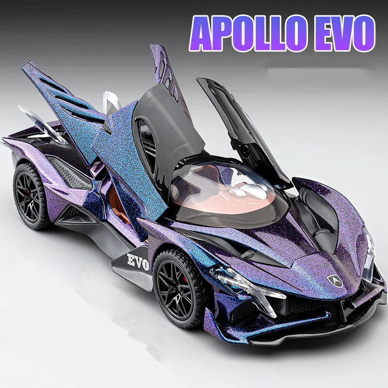 1:32 Apollo Project EVO Alloy Sports Car Model Diecast Racing Car