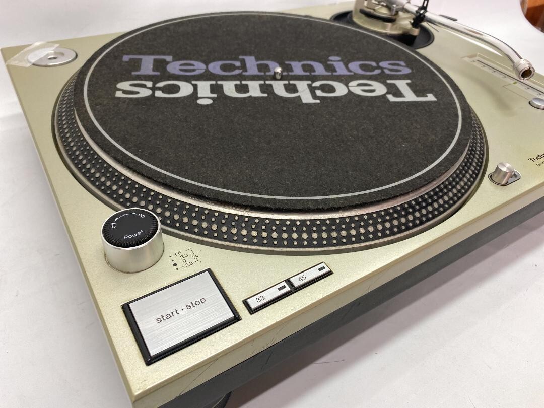 Technics SL-1200MK3D Direct Drive DJ Turntable Silver Used Tested
