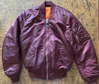 Alpha Industries MA-1 Bomber Jacket Men's XS Flyer's Intermediate