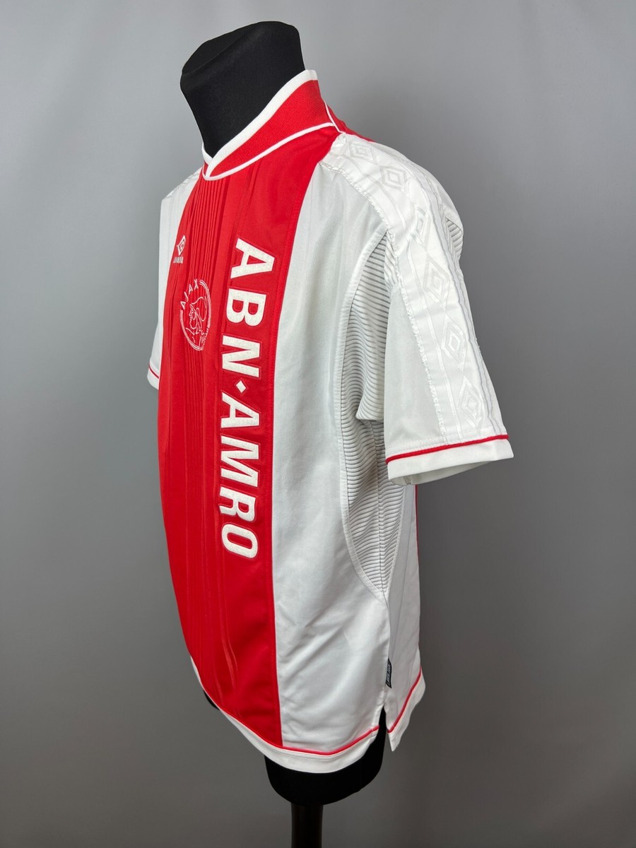 希少】UMBRO×アヤックス/99-00/長袖ユニフォーム/刺繍ロゴ/L 【公式通販】