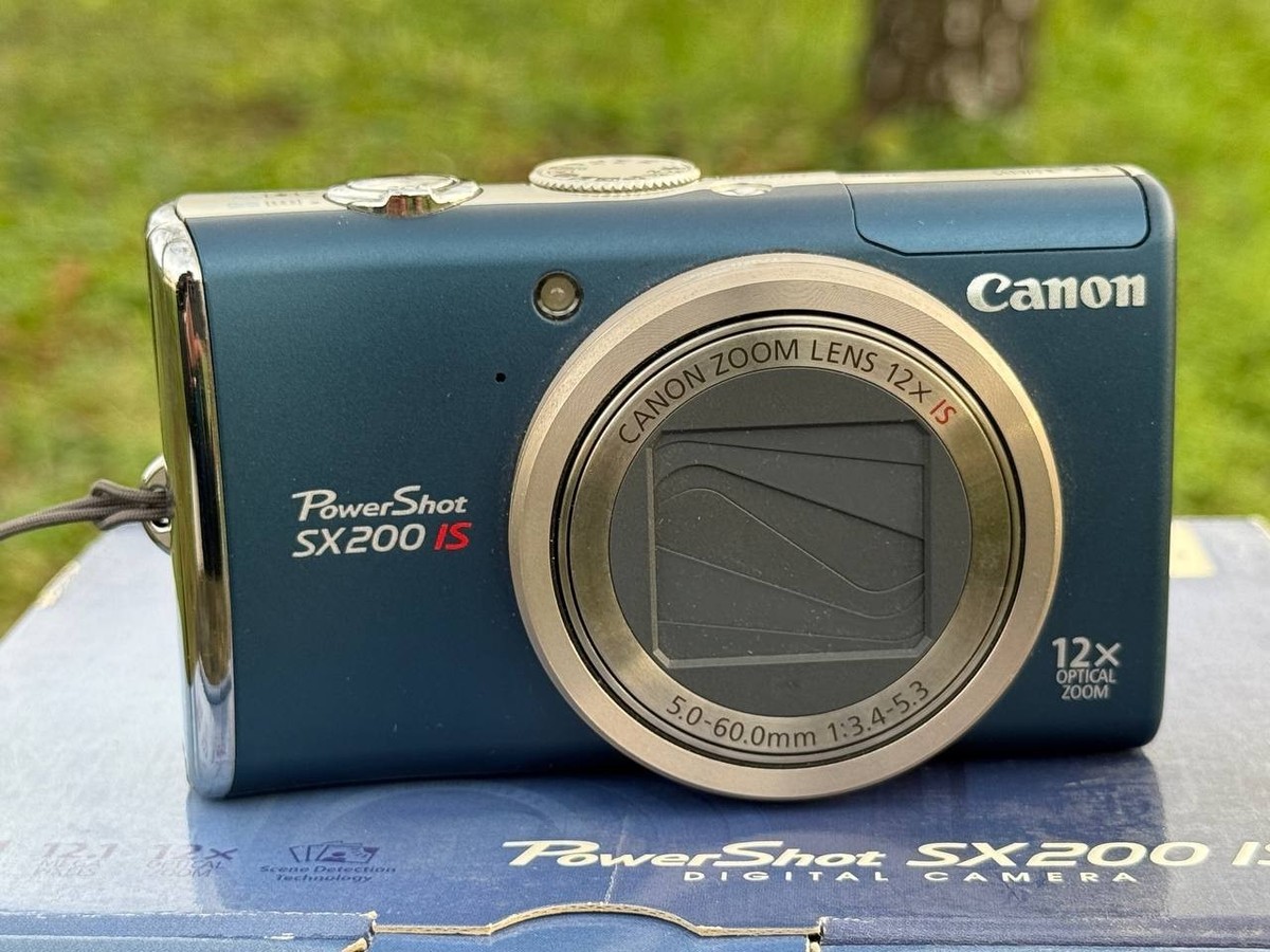 Camera Canon PowerShot SX200IS 12.1Mp With 12*15 5.0-6.0mm 1:3.4