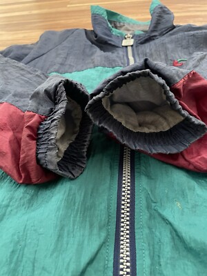 Vintage 90s Givenchy Activewear Nylon Windbreaker Jacket Mens