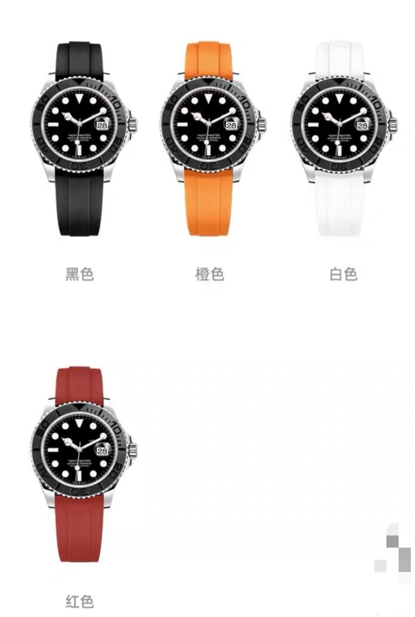 New Vagenari Rubber Strap For Rolex Yacht Master 42mm 226659