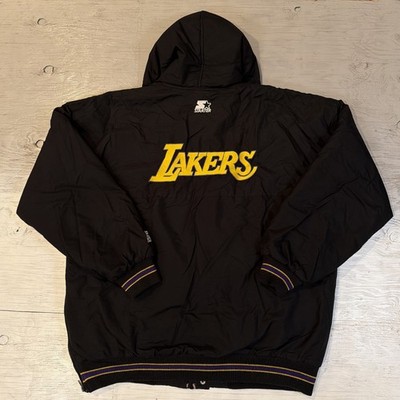 Vintage 90s NBA Starter Los Angeles LA Lakers Full Zip Hooded