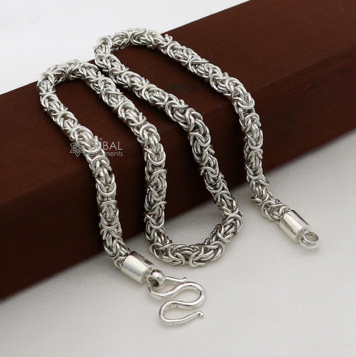 925 Sterling silver excellent byzantine chain All size 5 mm chain