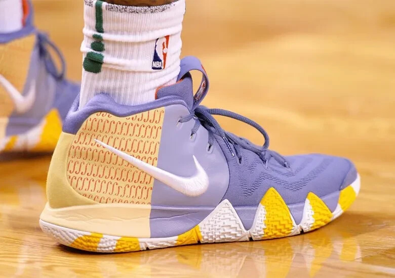 Nike Kyrie 4 PE IV London PURPLE SLATE/LEMON WASH-MULTI-COLOR