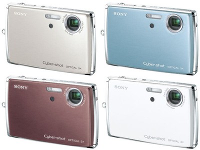 Sony CyberShot DSC-T33 5MP 3x Optical Zoom CCD Digital Camera