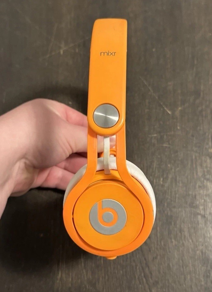 Beats by Dr. Dre Mixr Headband Headphones - Neon Orange for sale