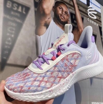 Curry Flow 9 - Under Armour Violet & Blue Mens Size 12 - MVP “ For