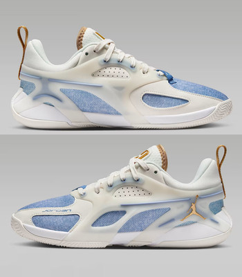 Nike Jordan Heir Series PF Denim and Gold FZ2473-104 Sail Work