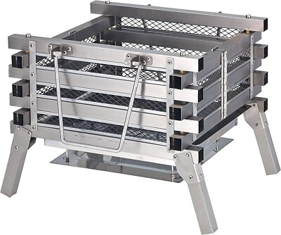Coleman Fire Stand Stainless Fireplace 3 Barbecue Japan Outdoor