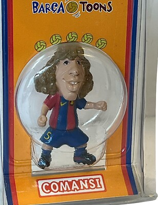 Carles Puyol 5 Barca Toons Figure Barcelona Sealed MUF Animation