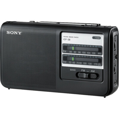 Sony ICF-38 Portable AM/FM Radio for sale online | eBay
