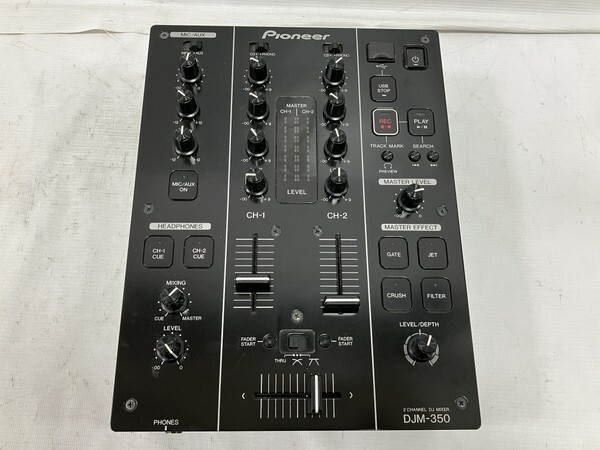 Pioneer DJM-350 DJ ミキサー DJM-350 (archived) 録音機能搭載 2ch DJ