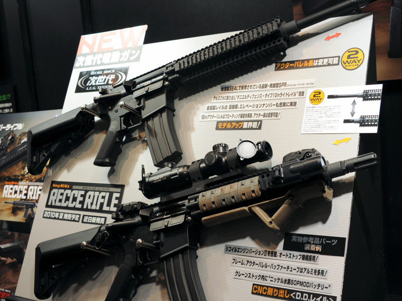 アメリカ海軍特殊部隊のカスタマイズモデル「RECCE（レシー）ライフル