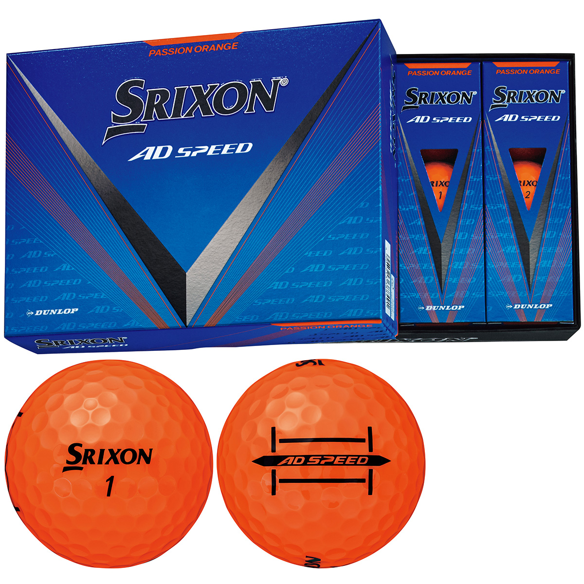 SRIXON AD SPEED『ライジングインパクト』オリジナルゴルフボール