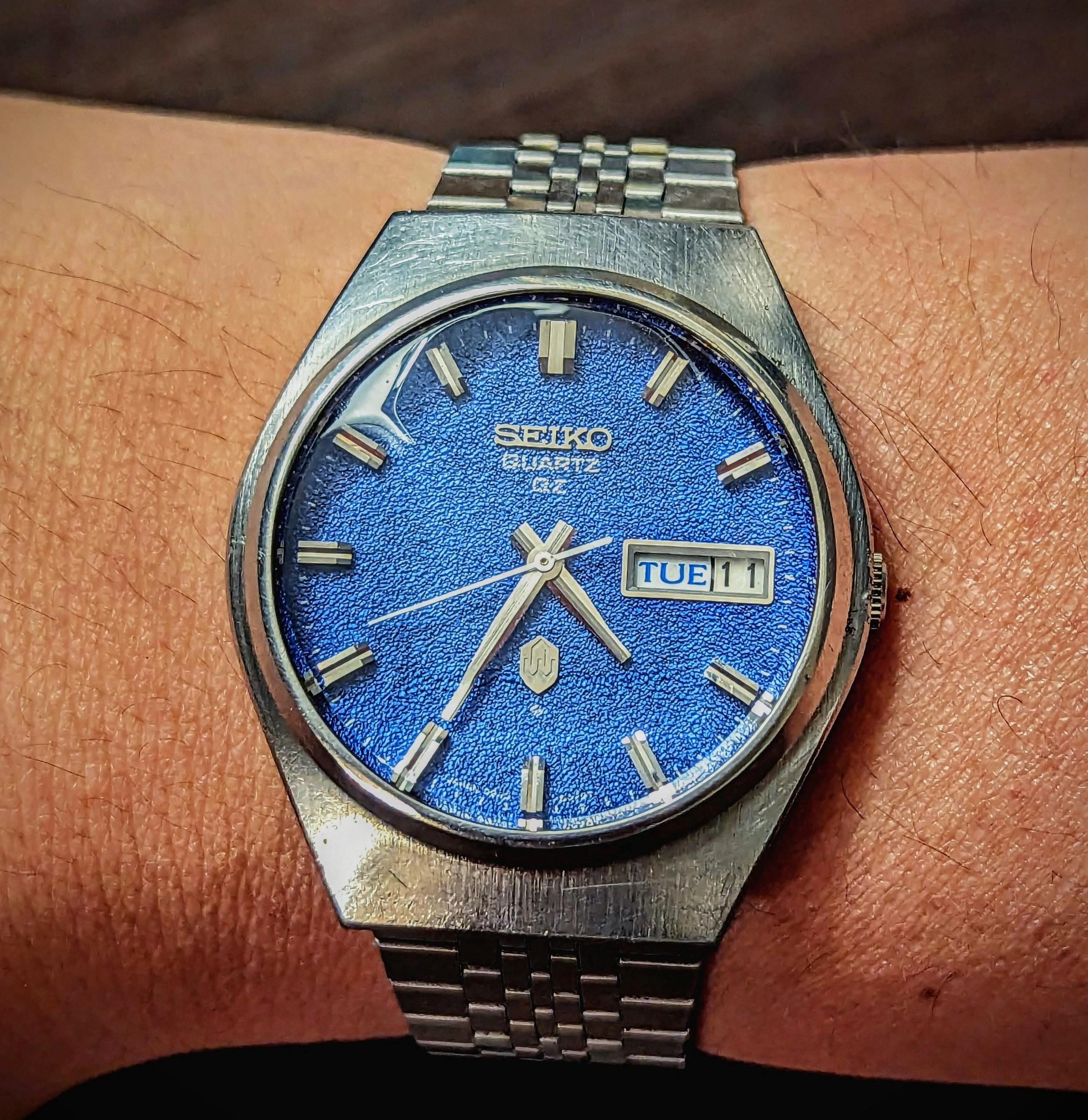 セイコー] クォーツ QZ 0923-8020、1974年10月製 : r/Watches