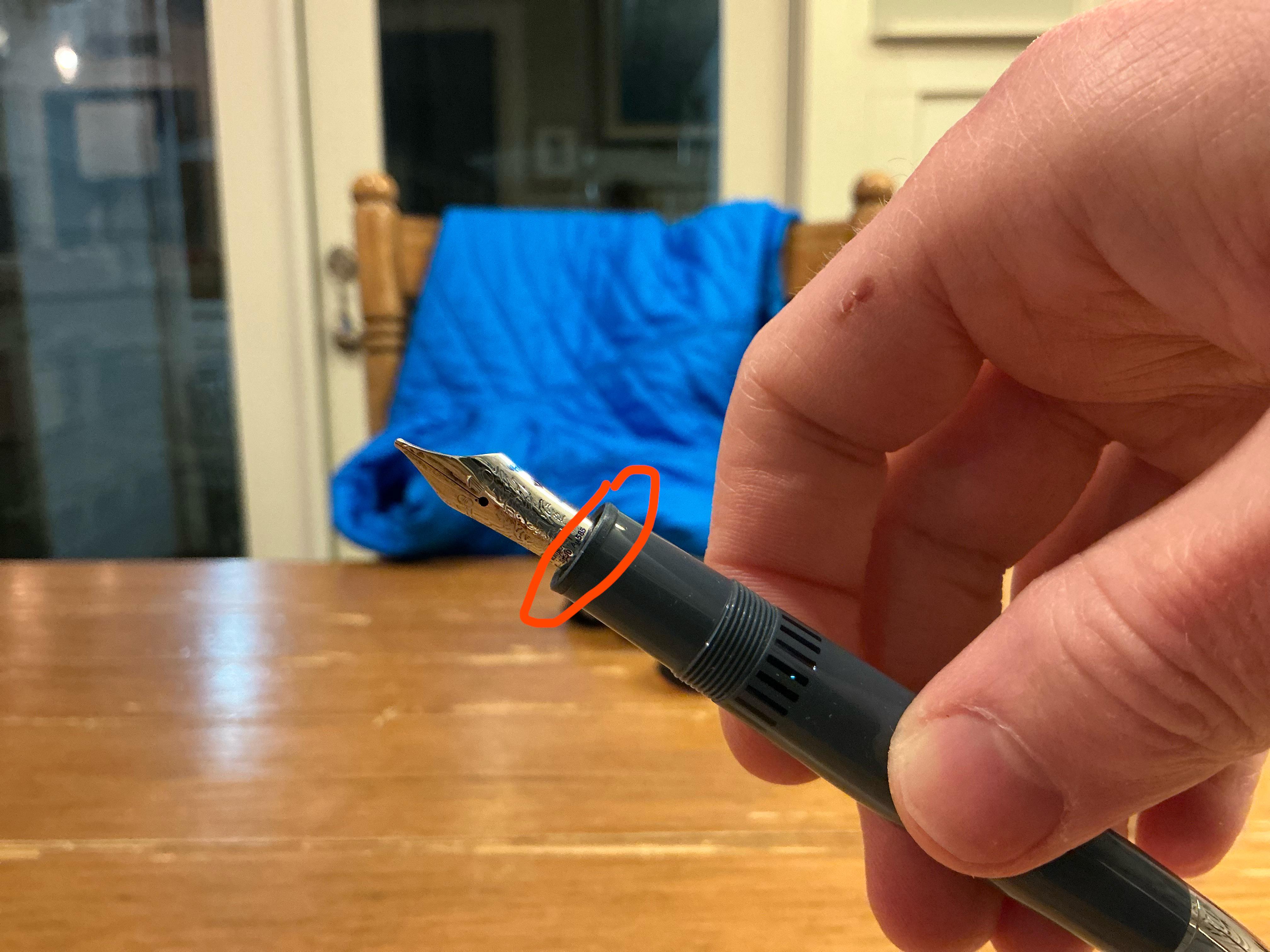 モンブランのインク漏れ問題 : r/fountainpens