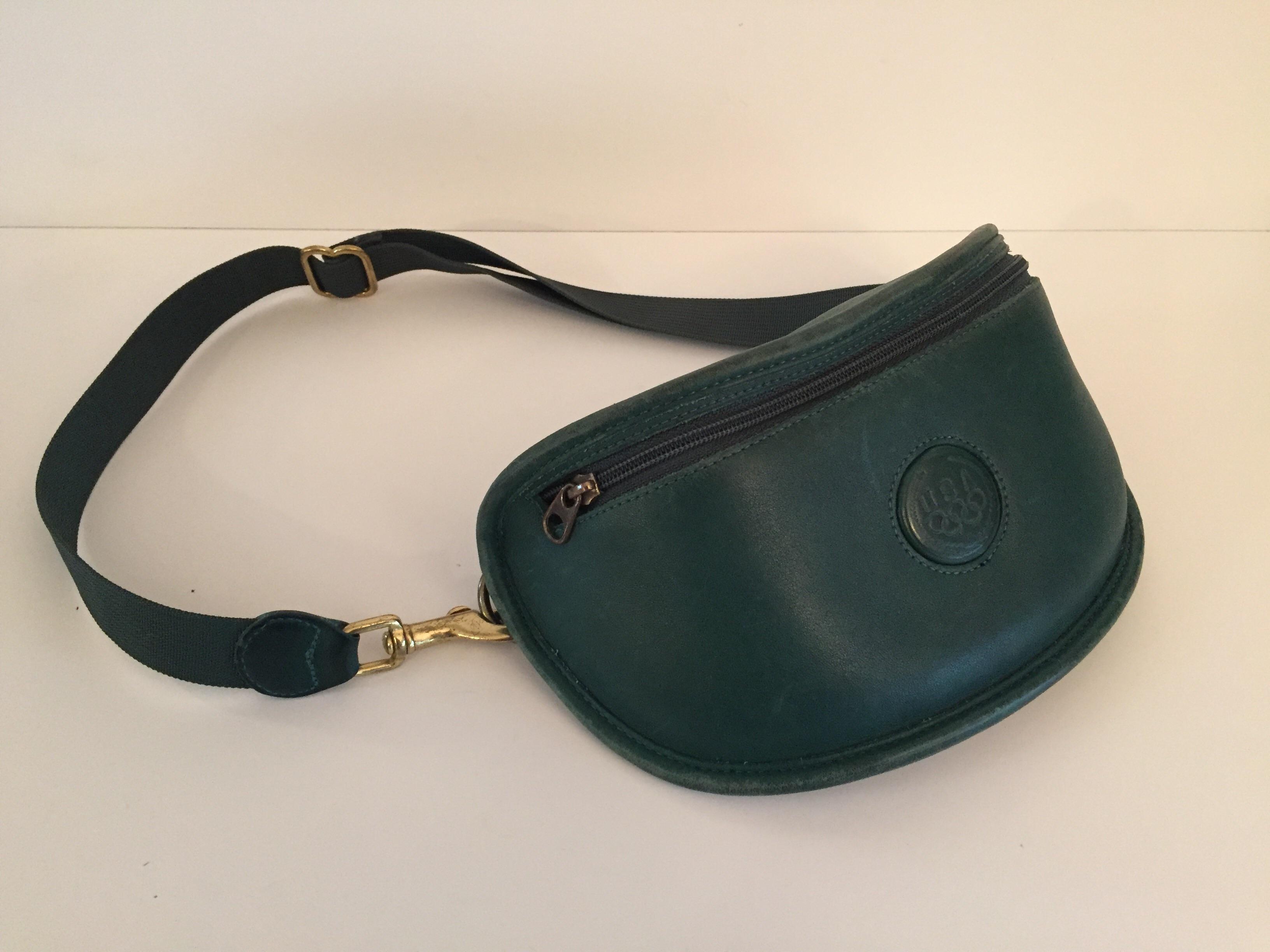 Coach USA Olympics 1996 leather Fanny pack travel bag. My local