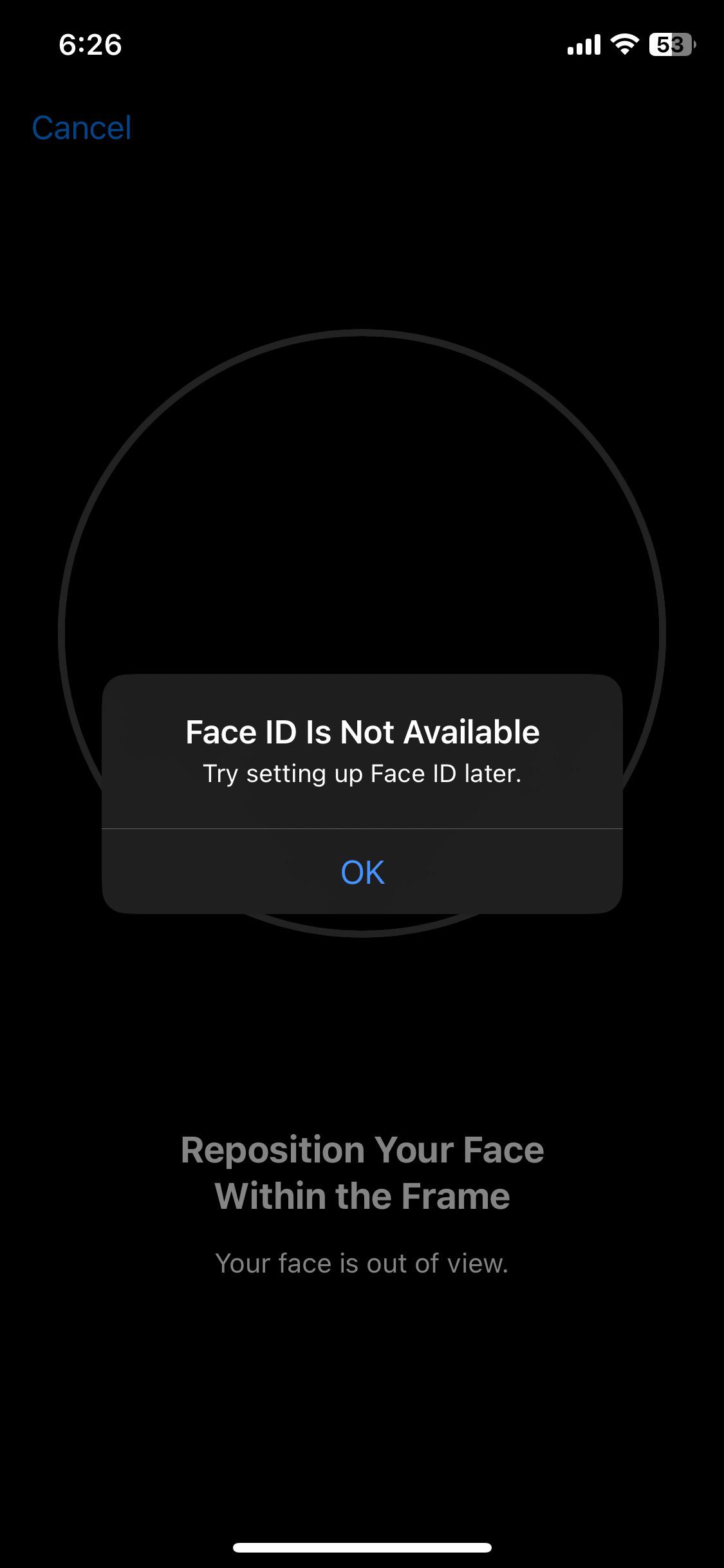 なんでFace ID使えないんだろ？ : r/iphone
