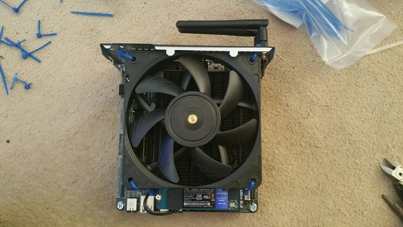 Asrock A300/X300 With Noctua slim 12mm fan (NA-12x15) from WinRaid