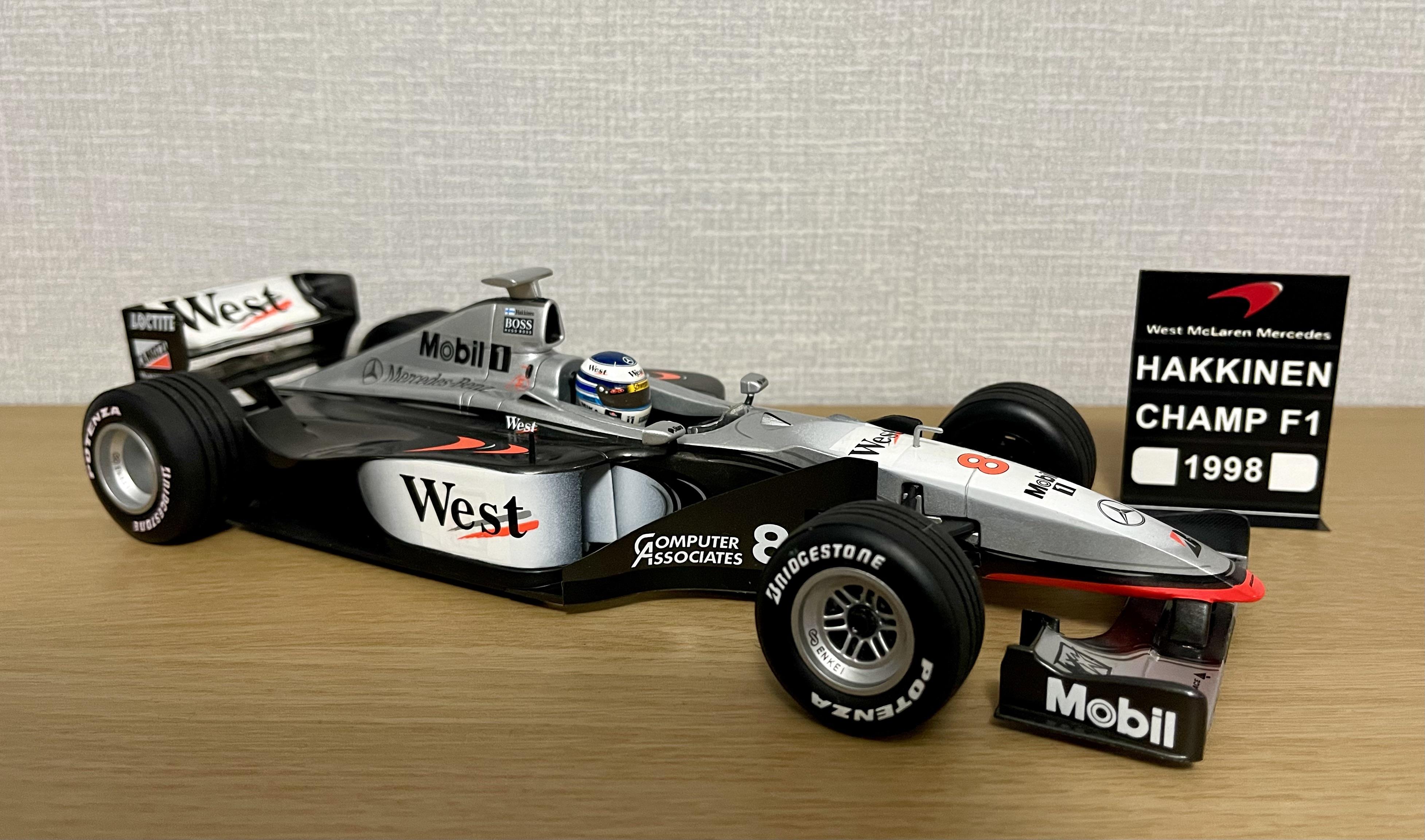 Minichamps 1/18 McLaren MP4/13 Hakkinen world champion 1998 : r