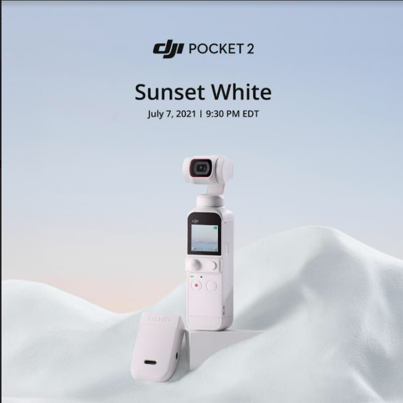 DJI Pocket 2 Sunset White legit looks cool! : r/osmopocket