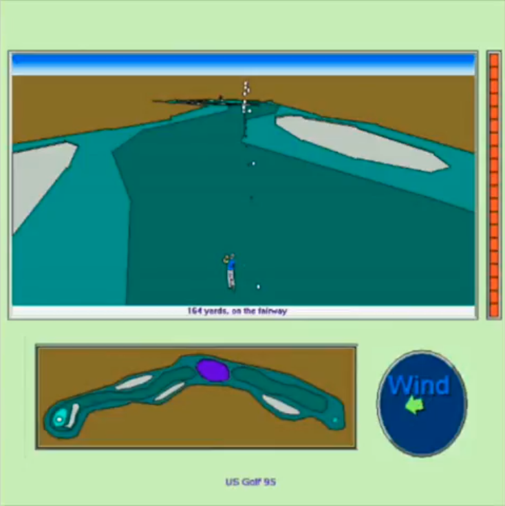 US Golf 95：懐かしのWindows 95バンドルゲーム : r/nostalgia
