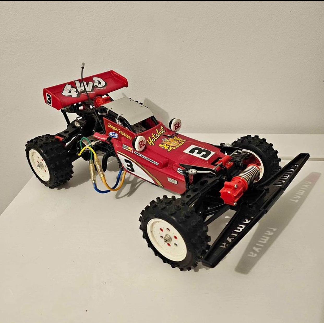TAMIYA HOT SHOT red llic body 限定カラー 受注締め切りまであと10日