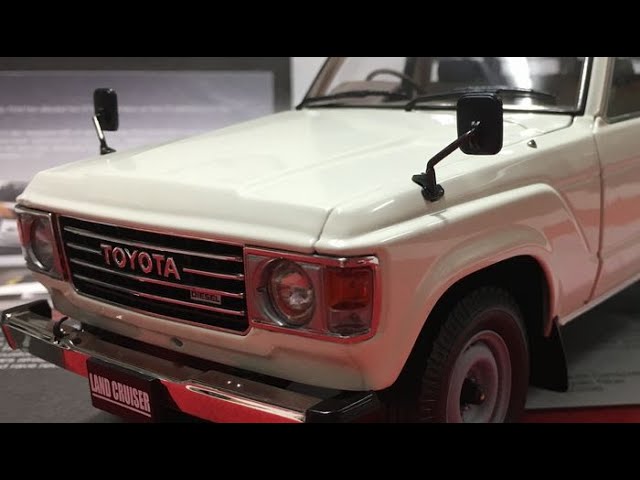 New！Toyota Land CRUISER 60 White 1/18scale KYOSHO - YouTube