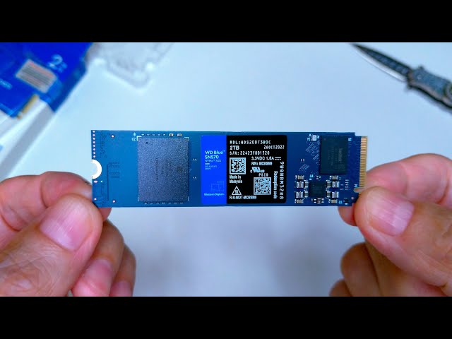 Western Digital 2TB WD Blue SN570 NVMe SSD - Unboxing & Benchmark