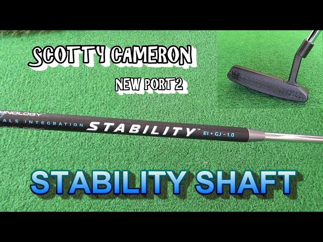 ゴルフ道具改造!! スコッティキャメロンにスタビリティシャフトを挿し