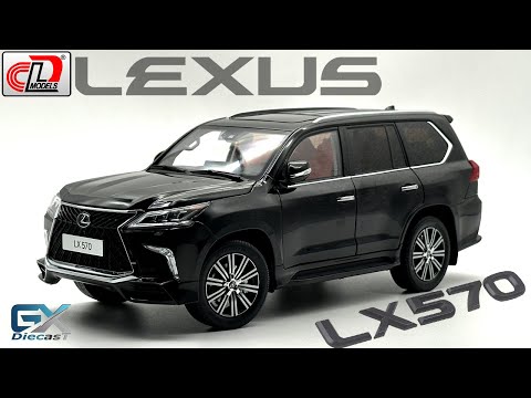 LCD 1/18 Lexus LX570 2021 (Black) - YouTube