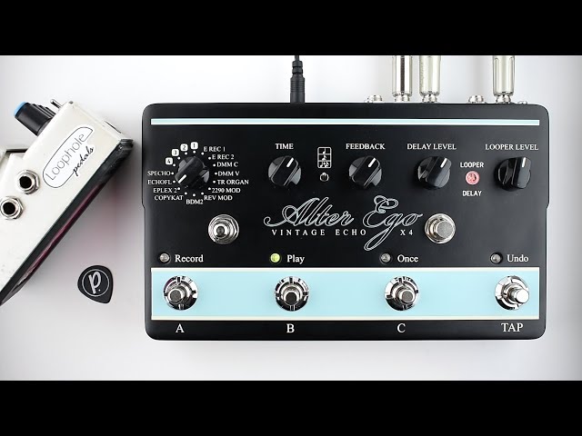Loophole Pedals modded TC Electronic Alter Ego x4 Vintage Echo
