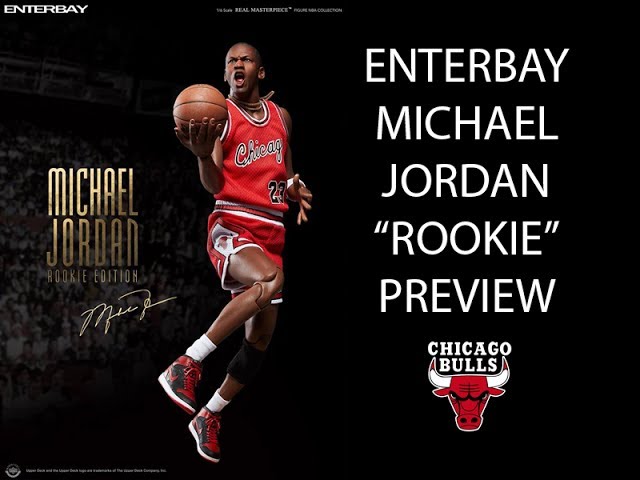 Enterbay Jordan rookie edition preview - YouTube