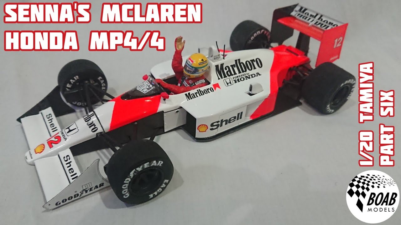 Senna's McLaren Honda Mp4/4 - Part 6 - polishing and final